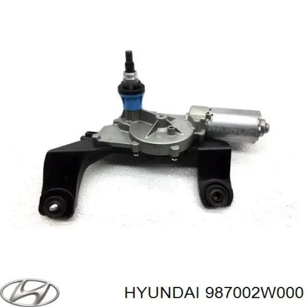 Motor limpiaparabrisas luna trasera para Hyundai Santa Fe (DM)