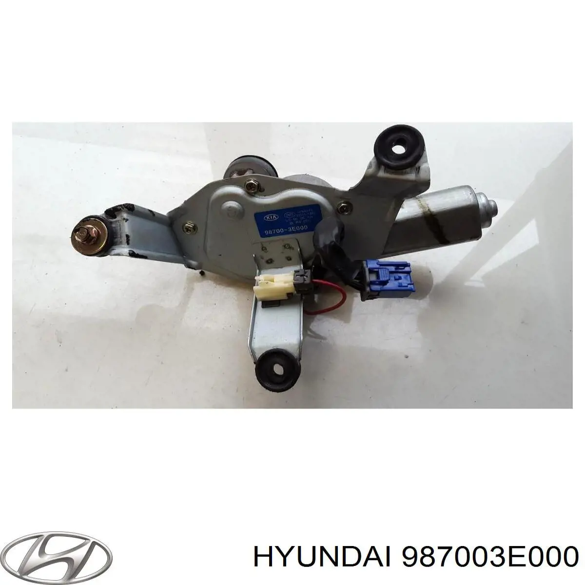 Motor limpiaparabrisas luna trasera Hyundai/Kia 987003E000