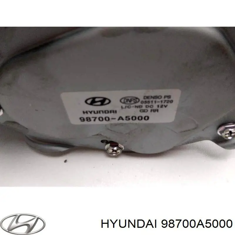 Motor del limpiaparabrisas trasero Hyundai/Kia 98700A5000 precio, desde 42,11 EUR