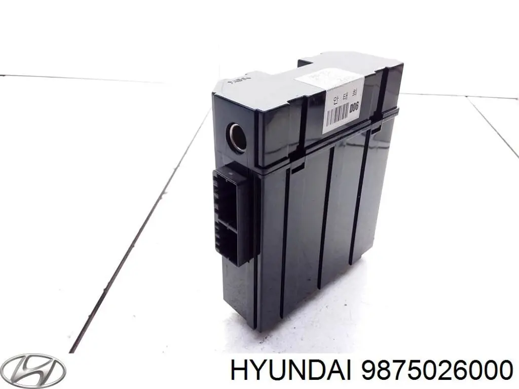 Unidad control motor limpiaparabrisas para Hyundai Santa Fe 