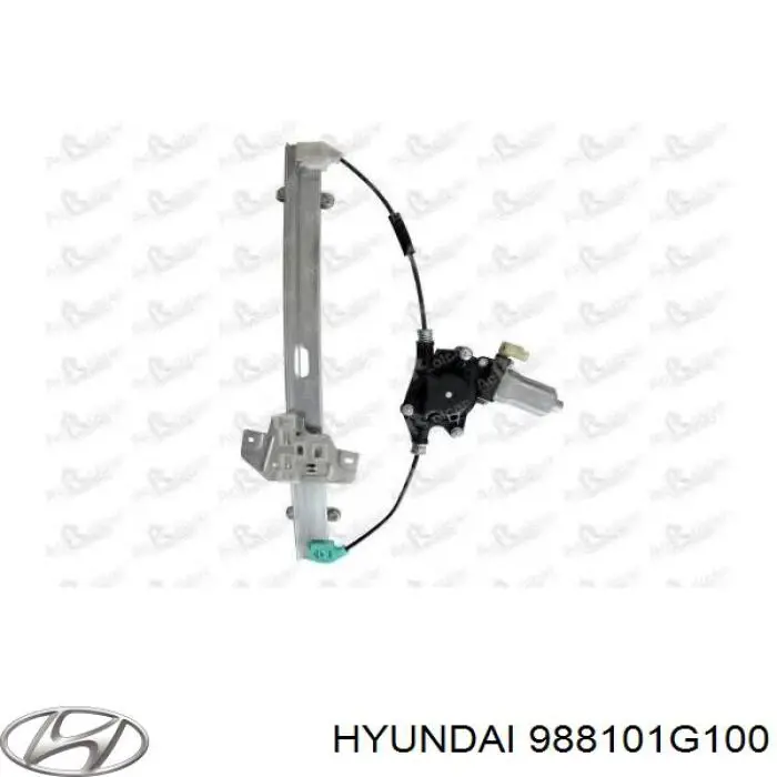 Comprar 988101G100 Hyundai/Kia Motor ventanilla coche, puerta delantera izquierda