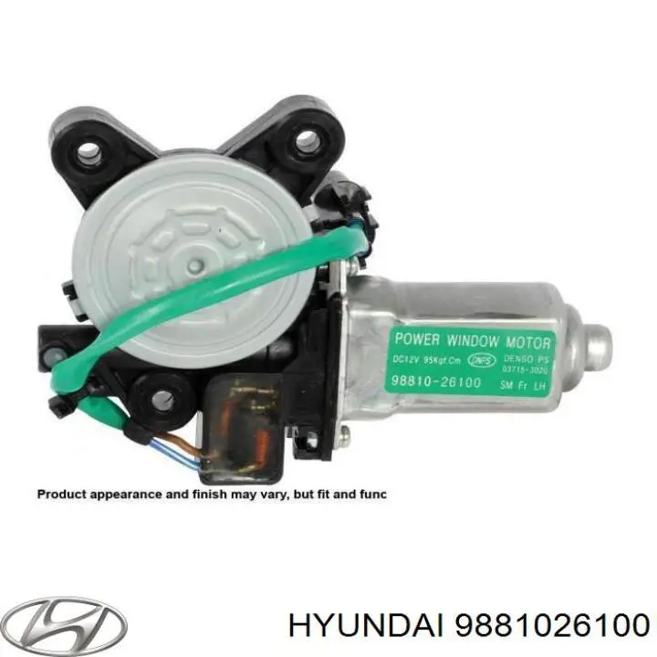 Comprar 9881026100 Hyundai/Kia Motor ventanilla coche, puerta delantera izquierda