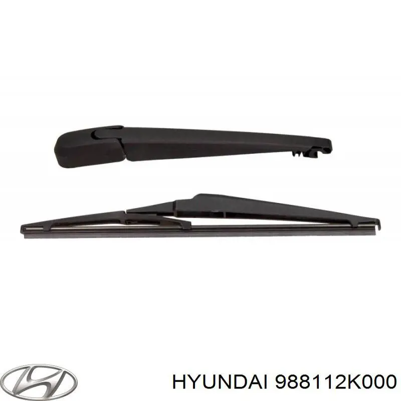 988112K000 Hyundai/Kia brazo del limpiaparabrisas, lavado de parabrisas, luna trasera