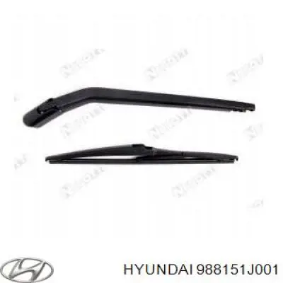 988151J001 Hyundai/Kia brazo del limpiaparabrisas, trasero