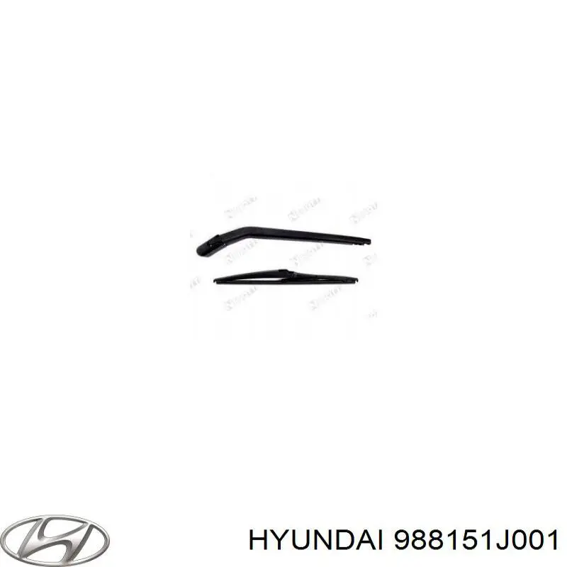 Brazo del limpiaparabrisas trasero Hyundai/Kia 988151J001 precio, desde 11,81 EUR
