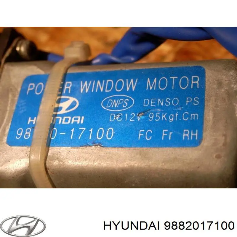 Comprar 9882017100 Hyundai/Kia Motor del elevalunas de la puerta delantera derecha