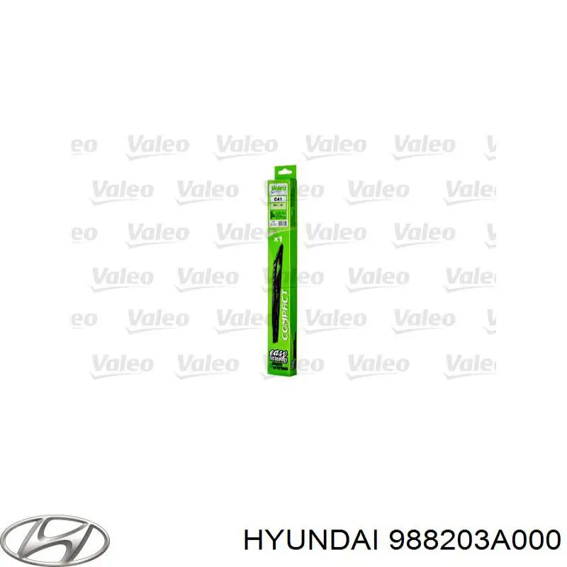 988203A000 Hyundai/Kia limpiaparabrisas de luna trasera