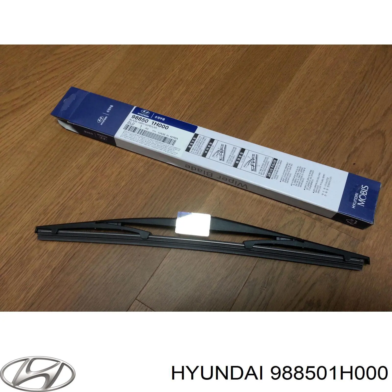 Comprar 988501H000 Hyundai/Kia Limpiaparabrisas traseros