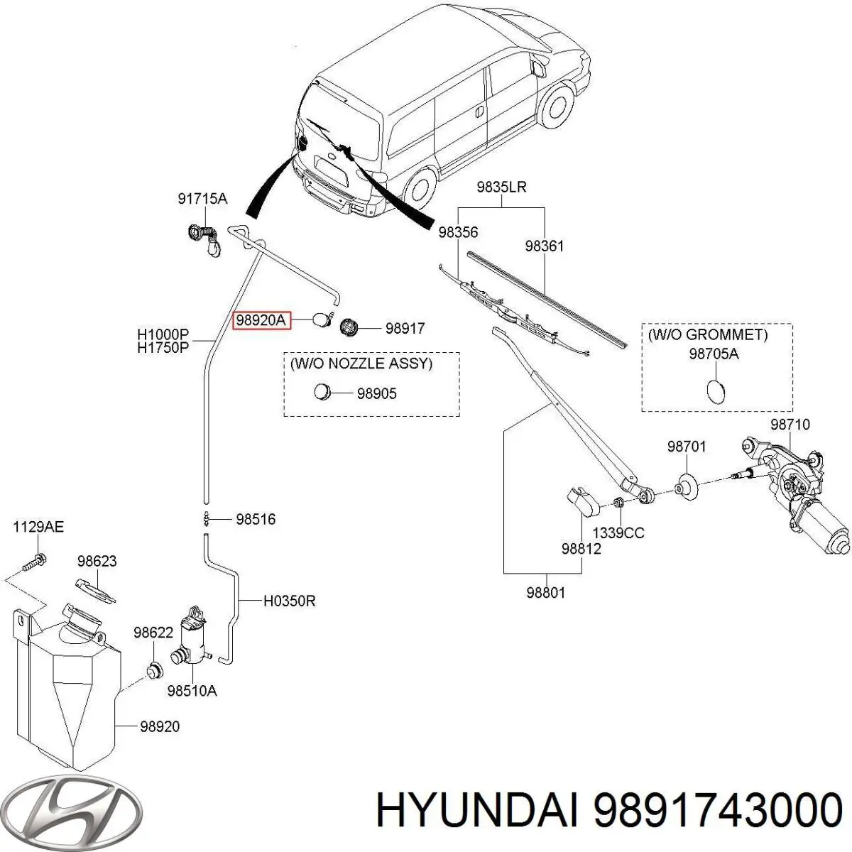 9891743000 Hyundai/Kia