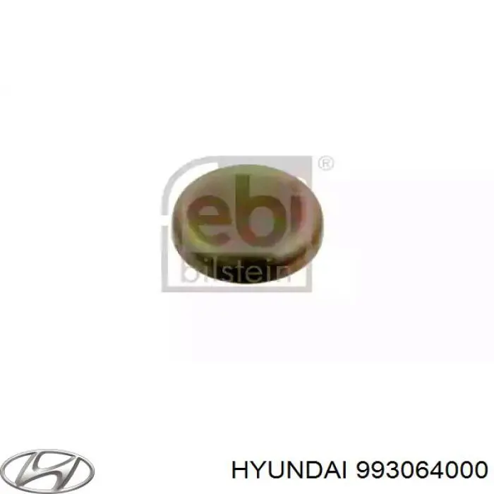 993064000 Hyundai/Kia tapón de culata