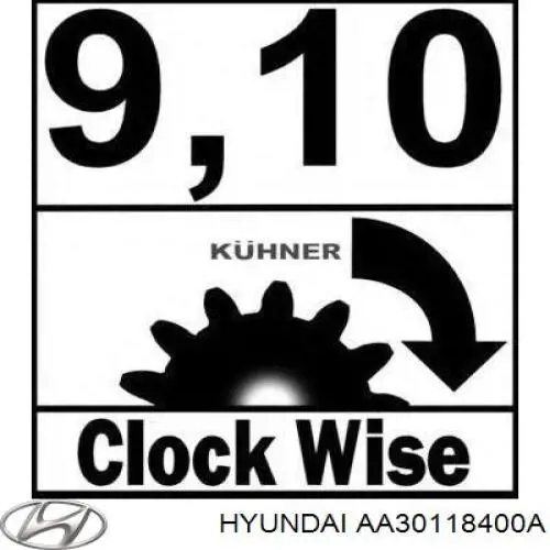 Comprar AA30118400A Hyundai/Kia Motores de arranque