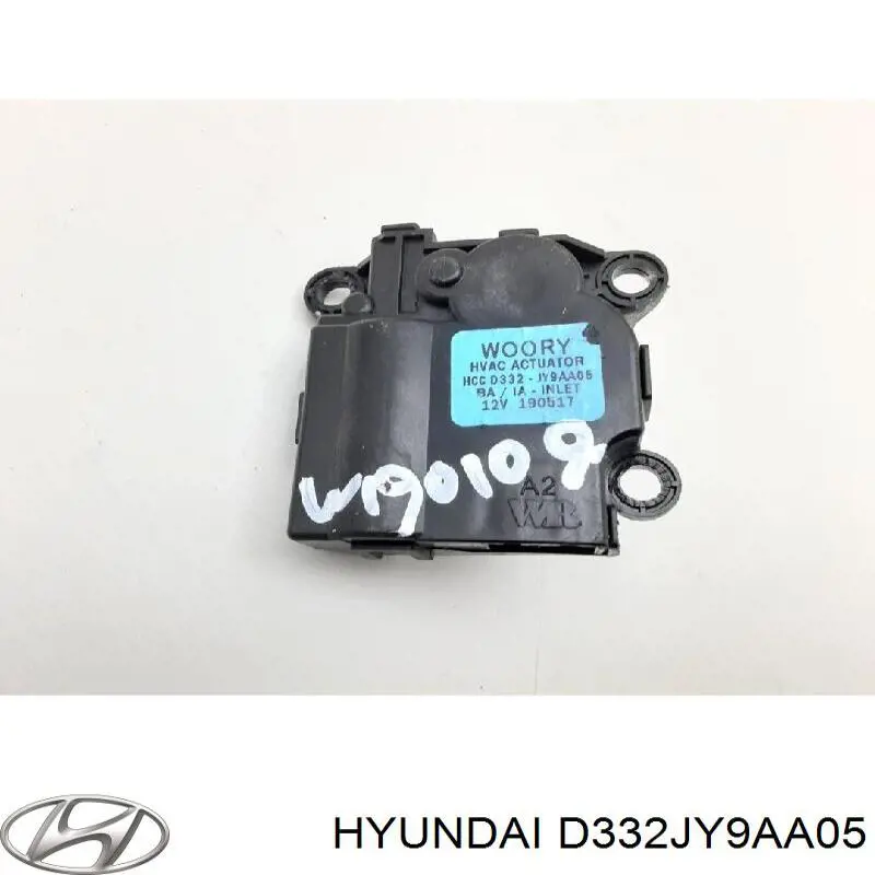 D332JY9AA05 Hyundai/Kia elemento de reglaje, válvula mezcladora