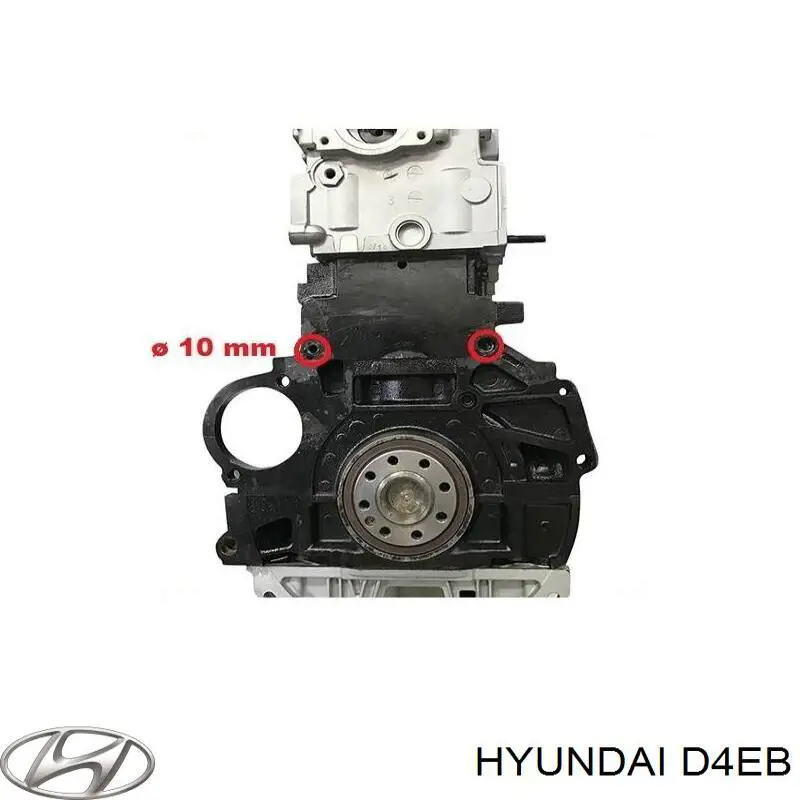 Motor completo D4EB Hyundai/Kia