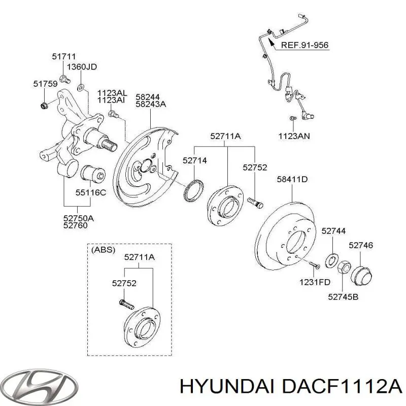 DACF1112A Hyundai/Kia