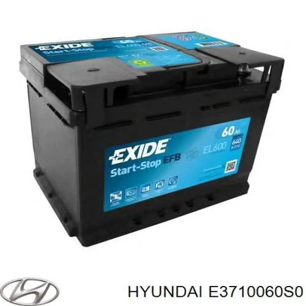 Batería E3710060S0 Hyundai/Kia