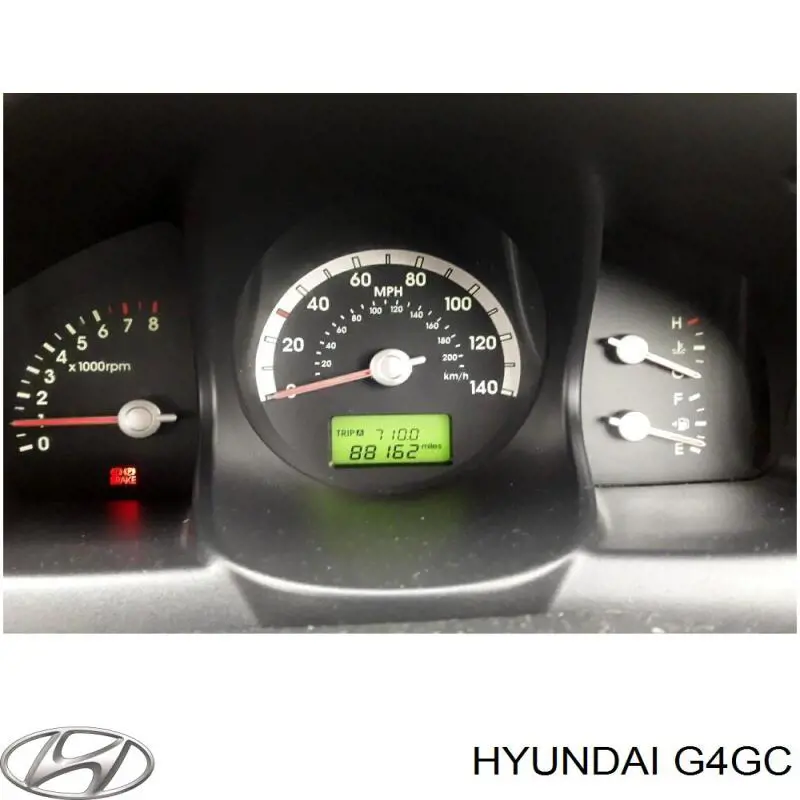 G4GC Hyundai/Kia Motor completo