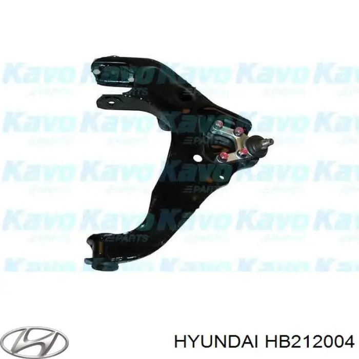 HB212004 Hyundai/Kia barra oscilante, suspensión de ruedas delantera, inferior derecha