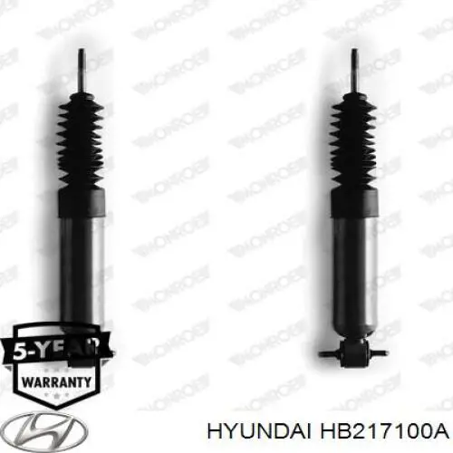 HB217100A Hyundai/Kia amortiguador delantero