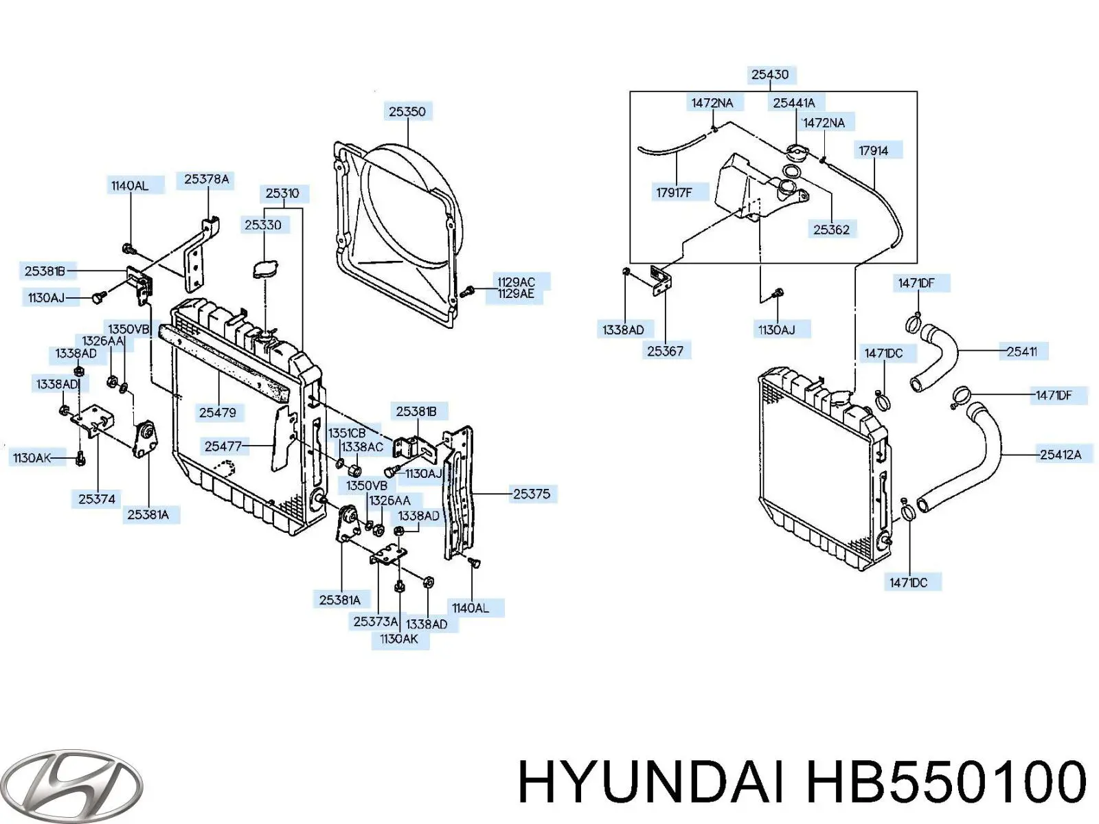 Comprar Depósito de bomba de dirección hidráulica Hyundai Galloper  JK