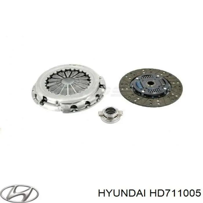 HD711005 Hyundai/Kia plato de presión de embrague