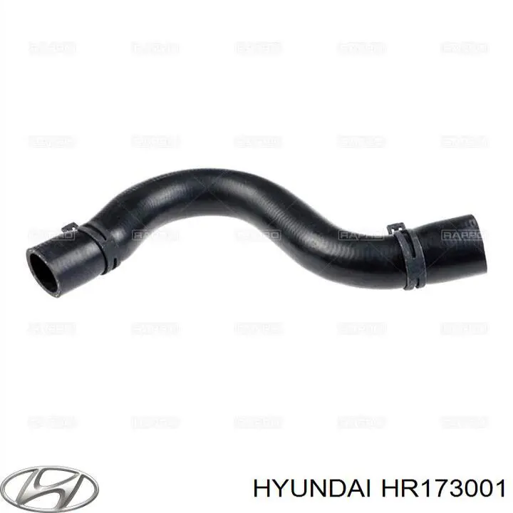 HR173001 Hyundai/Kia tubería de radiador arriba