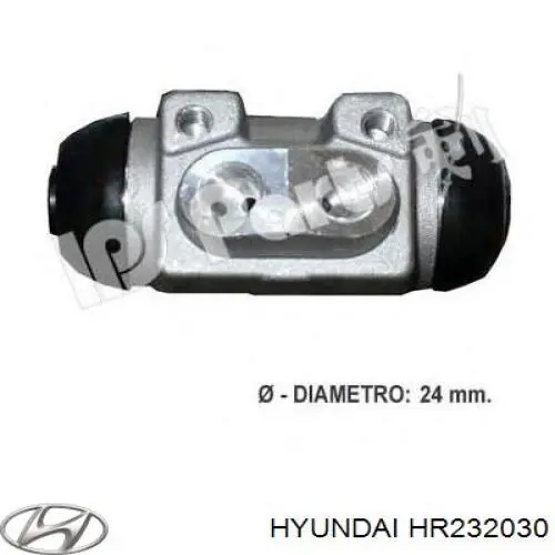HR232030 Hyundai/Kia cilindro de freno de rueda trasero
