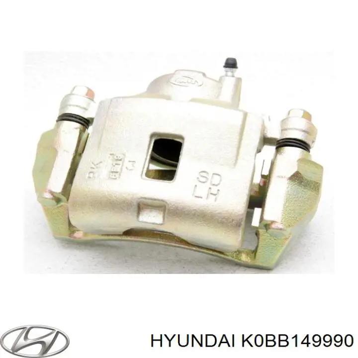 49990K0BB1 Hyundai/Kia pinza de freno delantera izquierda