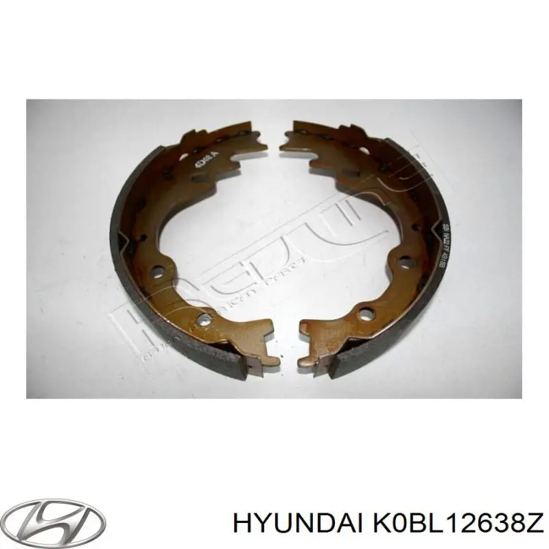 Zapatas de freno de tambor traseras Hyundai/Kia K0BL12638Z precio, desde 56,05 EUR