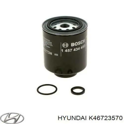 K46723570 Hyundai/Kia filtro combustible