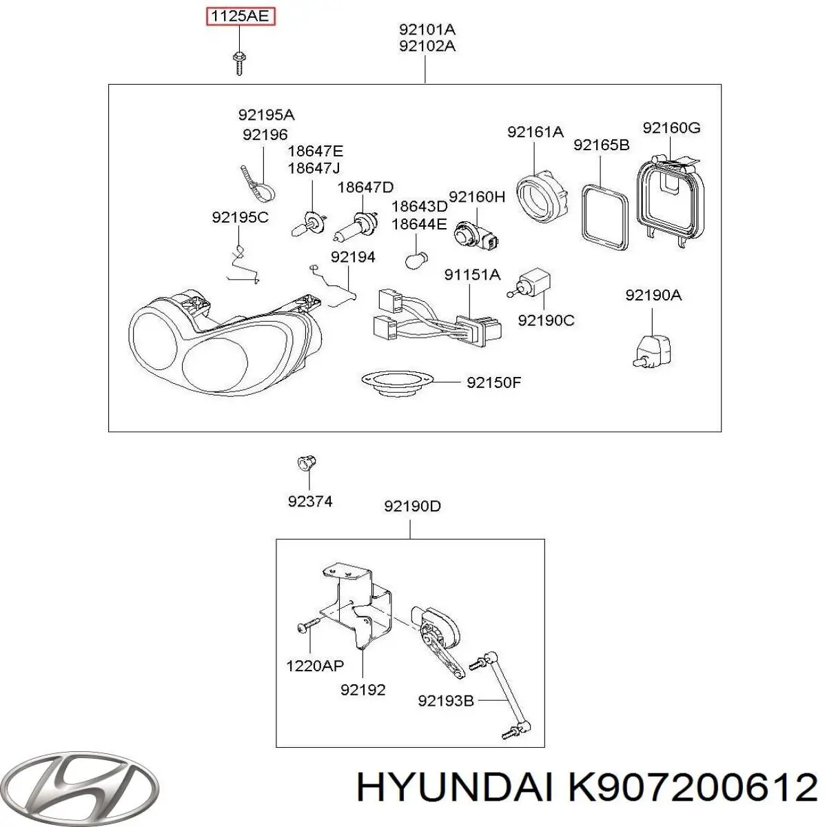 K907200612 Hyundai/Kia