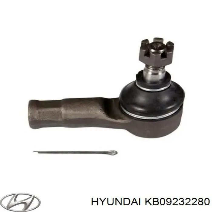 KB09232280 Hyundai/Kia rótula barra de acoplamiento exterior