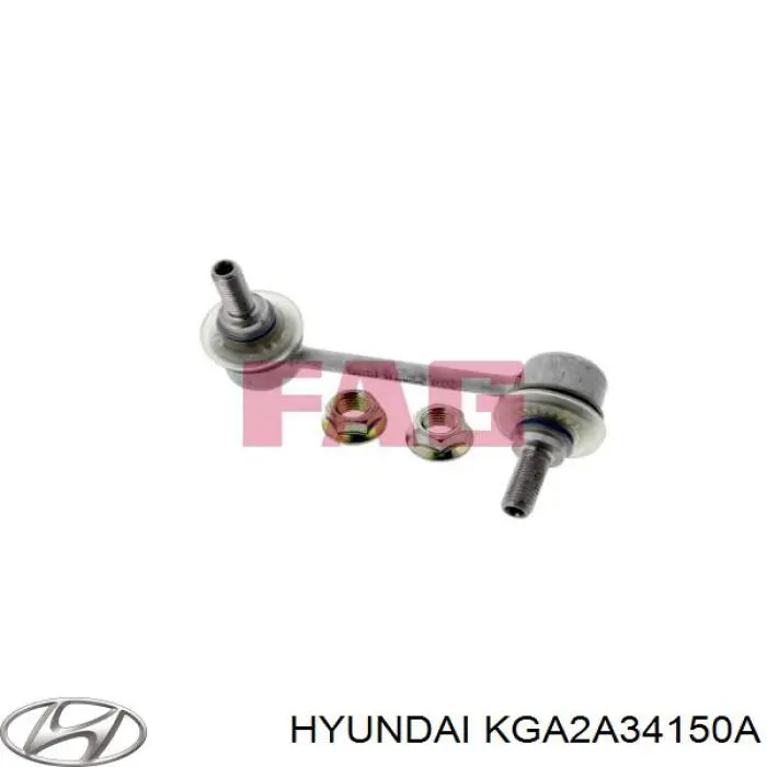 KGA2A34150A Hyundai/Kia barra estabilizadora delantera derecha