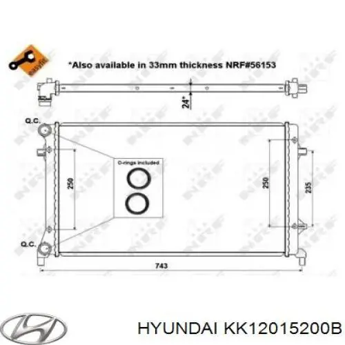 KK12015200B Hyundai/Kia