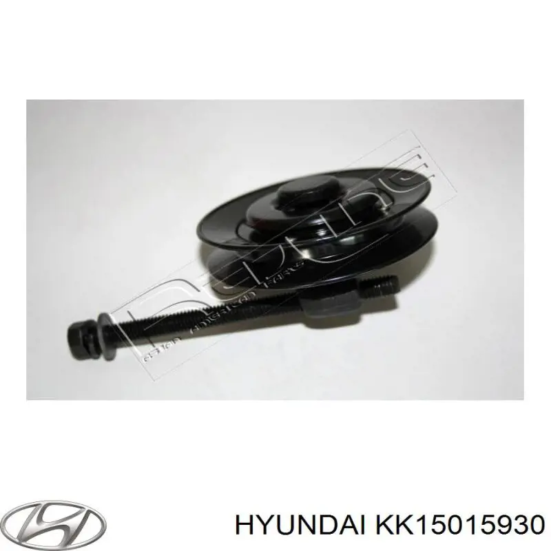 Comprar 231294A001 Hyundai/Kia Polea tensora, correa poli V