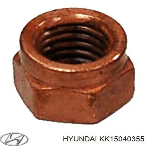 Tuerca de fijación del tubo de escape 60807683 Fiat/Alfa/Lancia