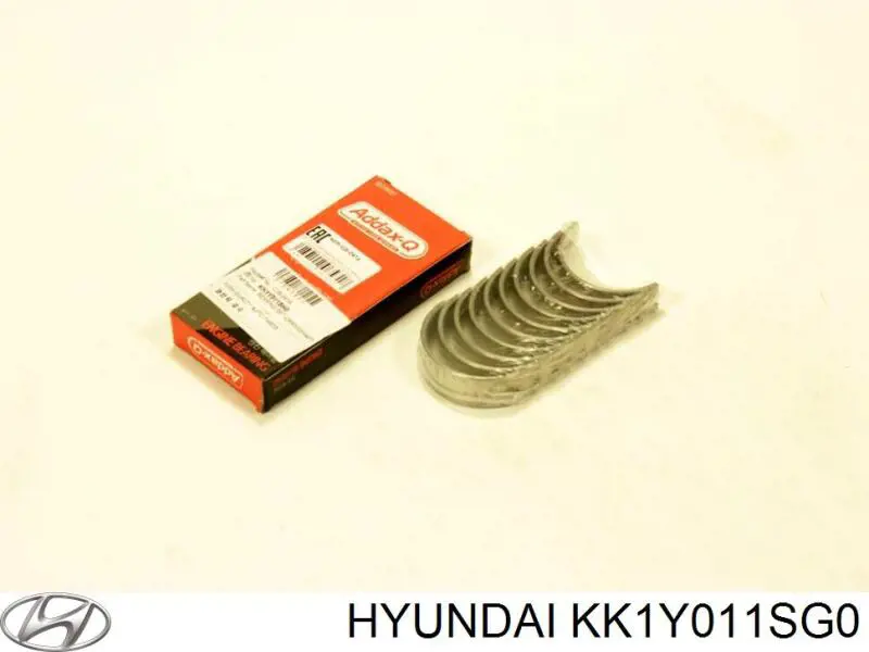 Juego de cojinetes de cigüeñal, estándar, STD Hyundai/Kia KK1Y011SG0 precio, desde 30,86 EUR