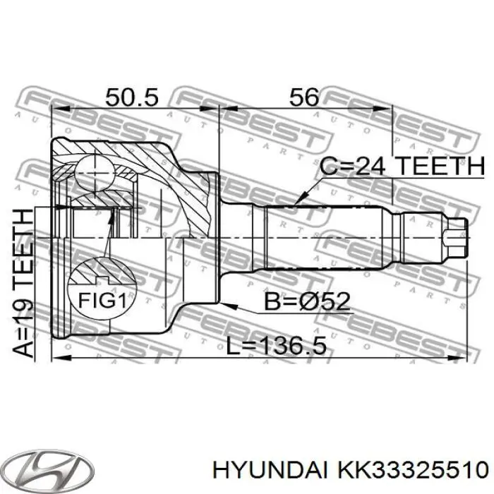 KK33325510 Hyundai/Kia