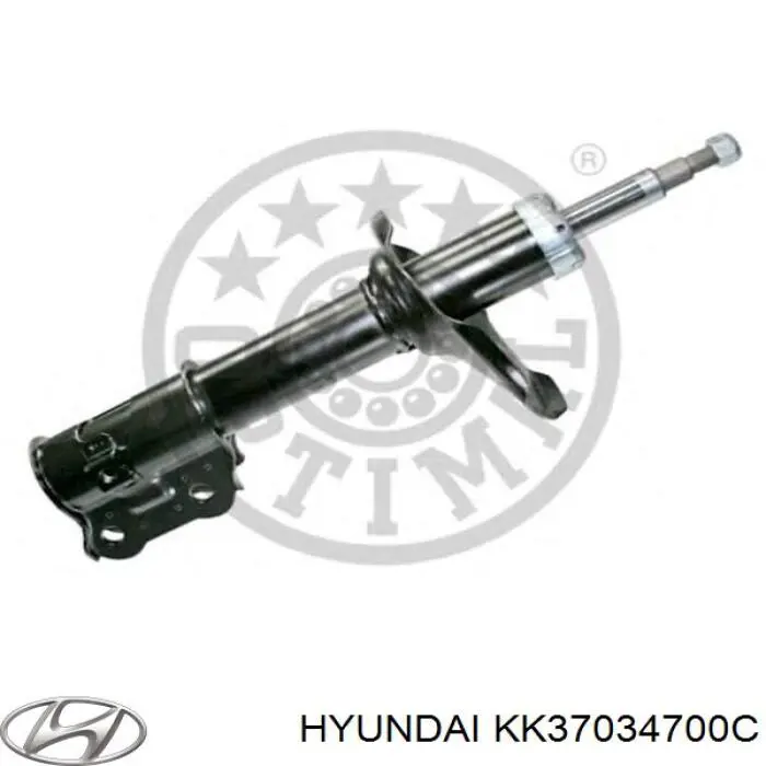 kk37034700 Hyundai/Kia amortiguador delantero derecho