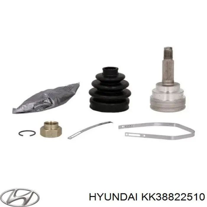 KK38822510 Hyundai/Kia junta homocinética exterior delantera derecha