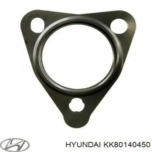 Junta de tubo de escape silenciador Mazda K80140450