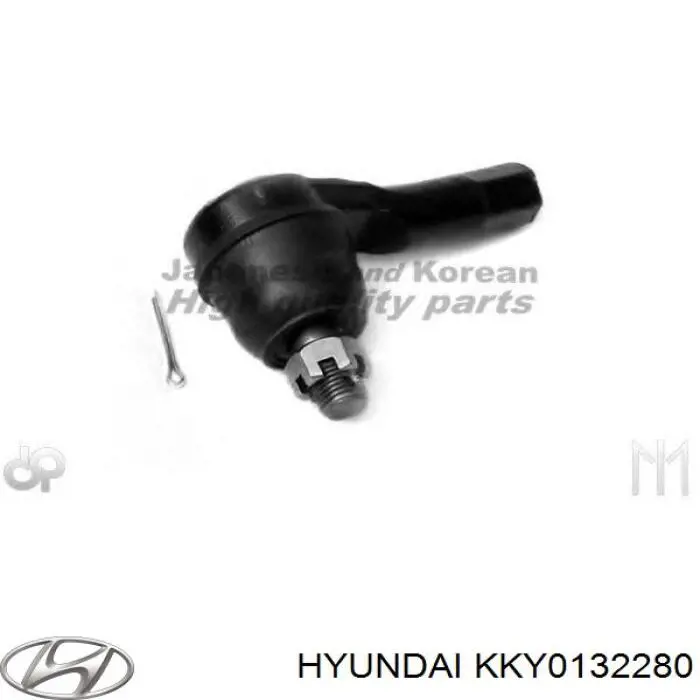 KKY0132280 Hyundai/Kia rótula barra de acoplamiento exterior