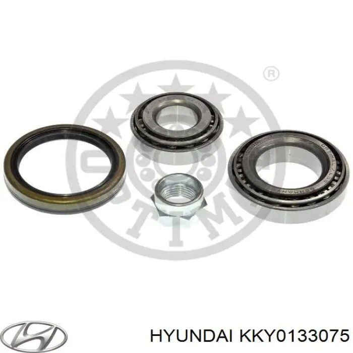 KKY0133075 Hyundai/Kia cojinete de rueda trasero exterior