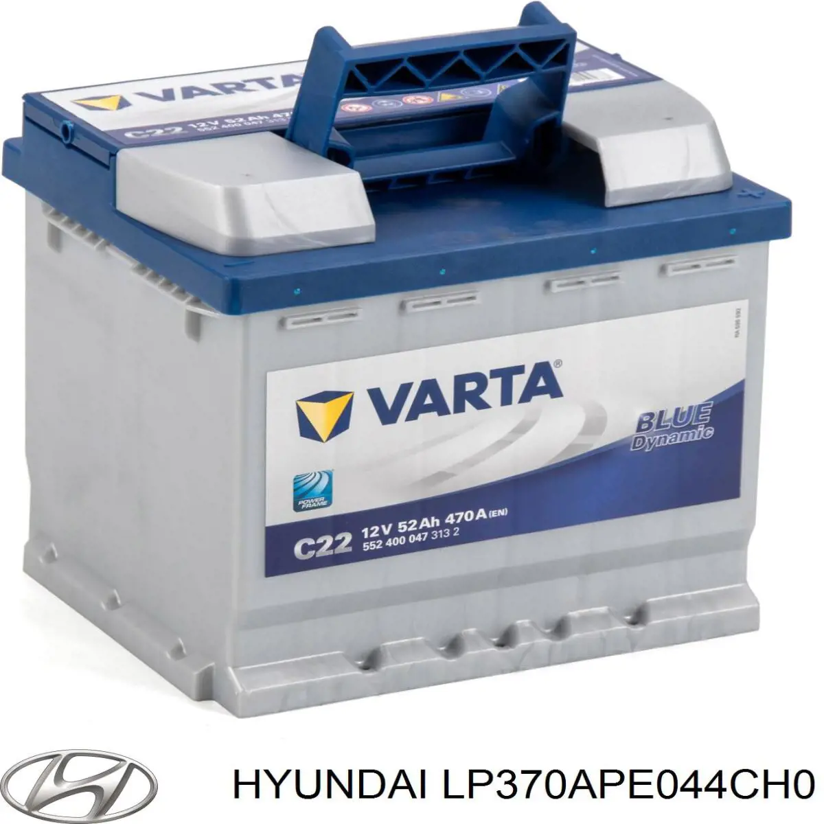 Comprar LP370APE044CH0 Hyundai/Kia Batería de coche
