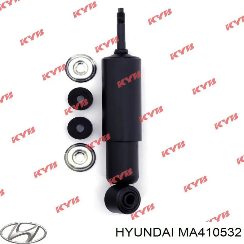 MA410532 Mitsubishi Buje de vástago de amortiguador delantero