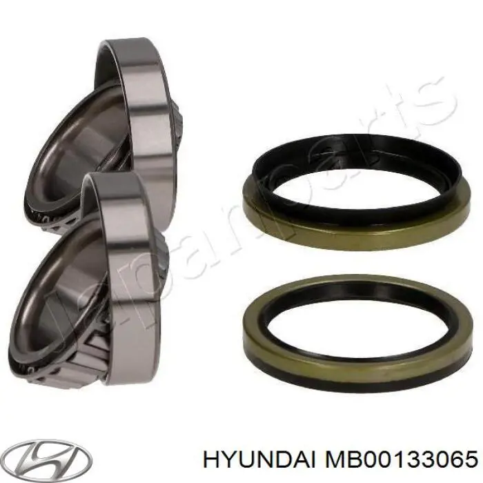 MB00133065 Hyundai/Kia anillo retén, cubo de rueda delantero inferior