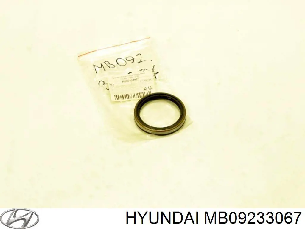 MB09233067 Hyundai/Kia anillo retén, cubo de rueda delantero exterior