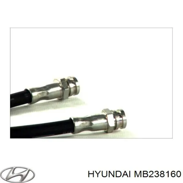 MB238160 Hyundai/Kia latiguillo de freno trasero