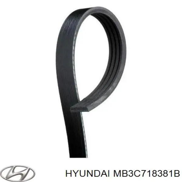 Comprar MB3C718381B Hyundai/Kia Correa trapezoidal