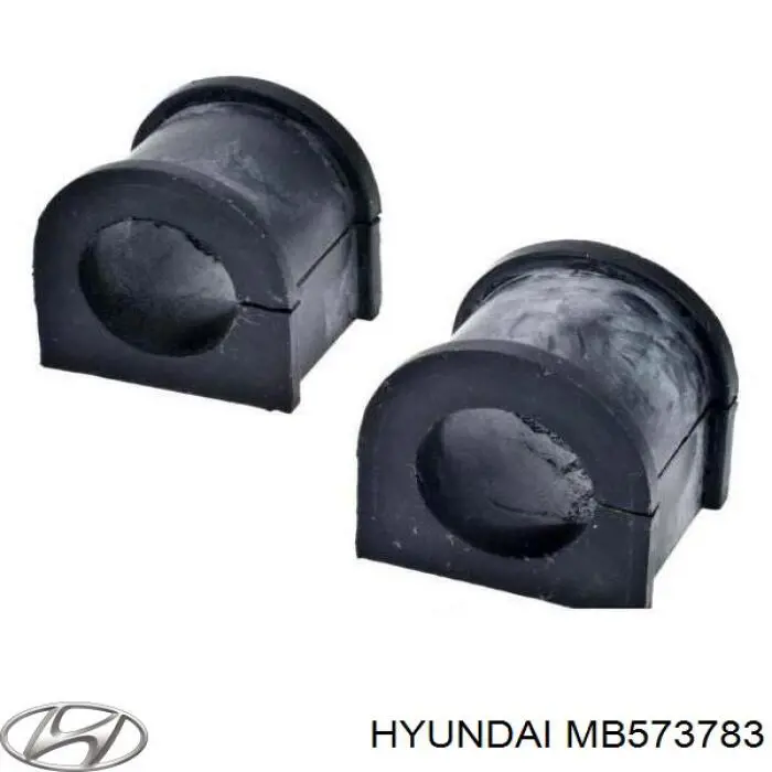 MB573783 Hyundai/Kia casquillo del soporte de barra estabilizadora delantera