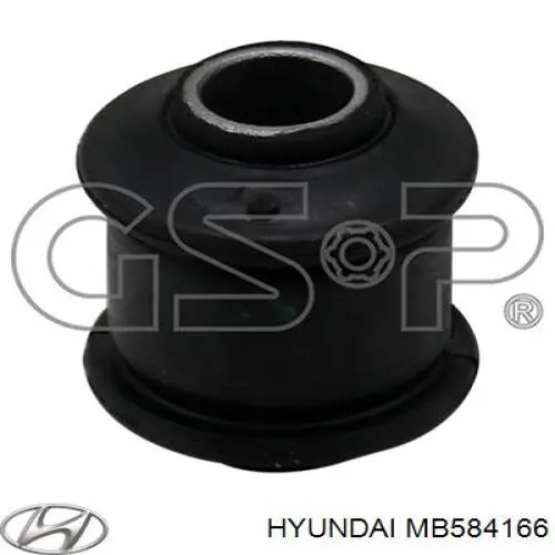 MB584166 Hyundai/Kia silentblock de brazo suspensión trasero transversal